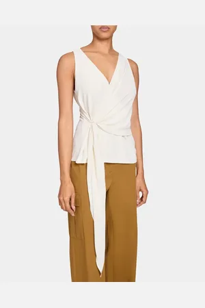 Santorelli DANNA Faux Wrap Top in at Nordstrom, Size 10