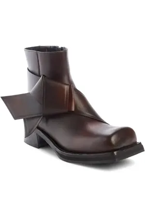 Acne Studios Musubi Knot Square Toe Bootie in at Nordstrom, Size 9Us