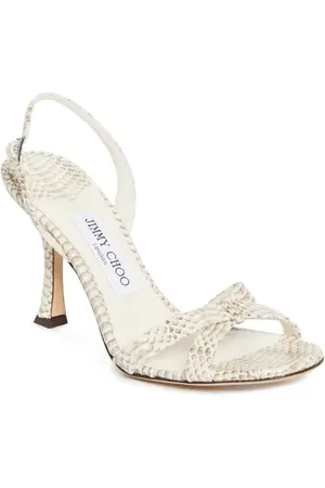 Jimmy Choo Elsy Snakeskin Embossed Slingback Sandal in at Nordstrom, Size 5Us