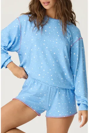 P.J.Salvage American Honey Long Sleeve Pajama Top in at Nordstrom, Size Small