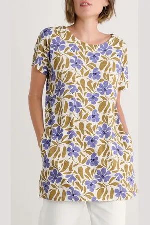 Seasalt Cornwall Ocean Gaze Cotton Jersey Tunic in at Nordstrom, Size 6 Us