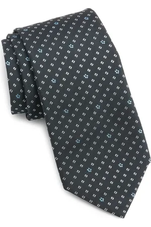 HUGO BOSS Silk Blend Jacquard Tie in at Nordstrom