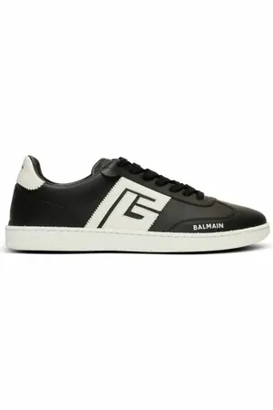 Balmain Calfskin Swan trainers in at Nordstrom, Size 40