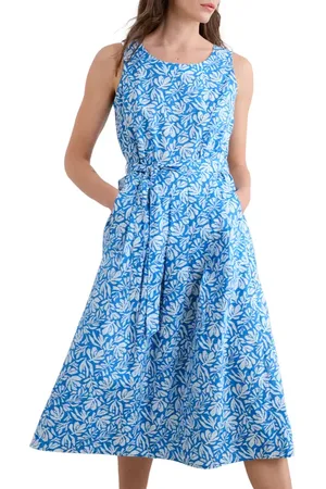 Seasalt Cornwall Belle Sleeveless Fit & Flare Dress in at Nordstrom, Size 4 Us