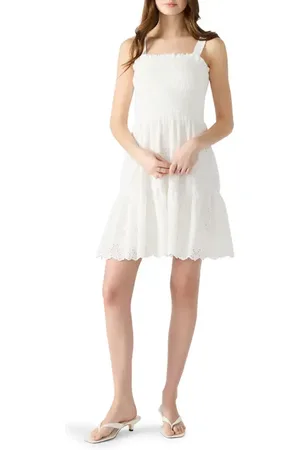 Steve Madden Preston Cotton Eyelet Sundress in at Nordstrom, Size X-Large