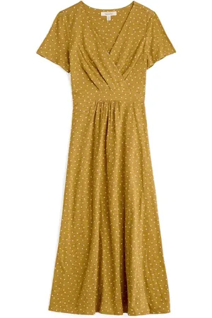 Seasalt Cornwall Chapelle Short Sleeve Organic Cotton Midi Dress in at Nordstrom, Size 4 Us