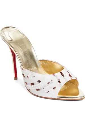 Christian Louboutin Miss Z Gaagal Strass Sandal in at Nordstrom, Size 8.5Us