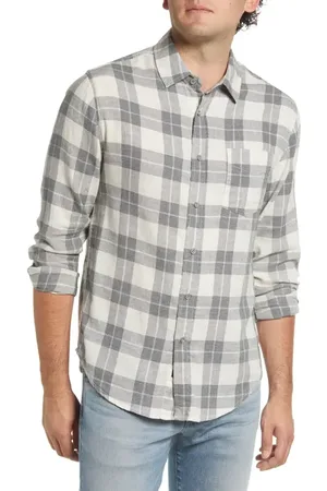 Rails Wyatt Relaxed Fit Plaid Cotton Button-Up Shirt in at Nordstrom, Size 2X