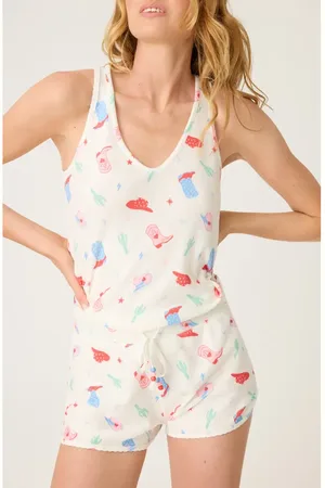 P.J.Salvage American Honey Thermal Pajama Tank in at Nordstrom, Size Small
