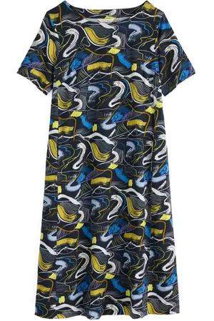 Seasalt Cornwall Pipers Short Sleeve Organic Cotton A-Line Dress in at Nordstrom, Size 10 Us
