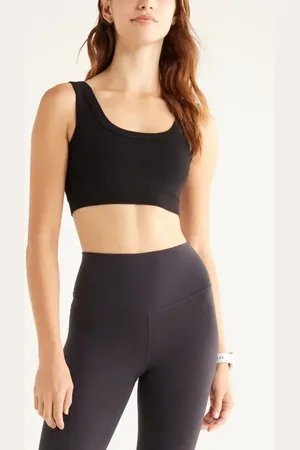 Zella Seamless Sports Bra in at Nordstrom, Size Large