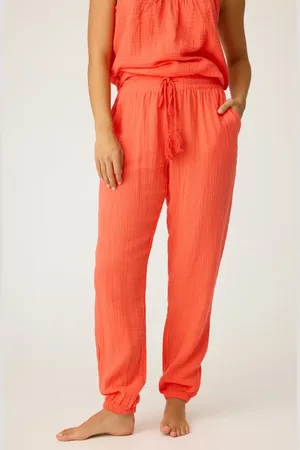P.J.Salvage Copacabana Cotton Gauze Lounge Joggers in at Nordstrom, Size Small