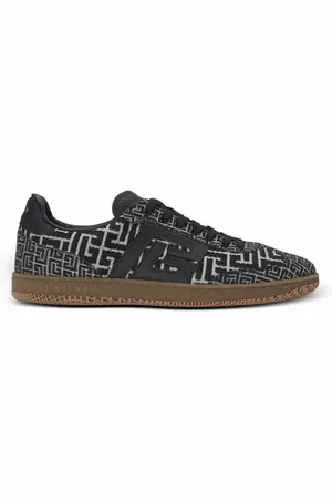 Balmain Swan trainers in PB Labyrinth jacquard in at Nordstrom, Size 44
