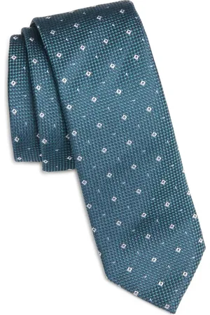 HUGO BOSS Silk Blend Jacquard Tie in at Nordstrom