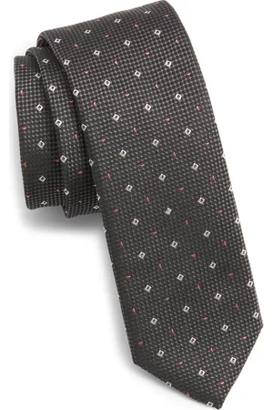 HUGO BOSS Silk Blend Jacquard Tie in at Nordstrom