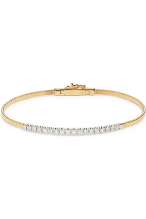 Marco Bicego Masai 18K Gold Diamond Bracelet in at Nordstrom, Size Medium