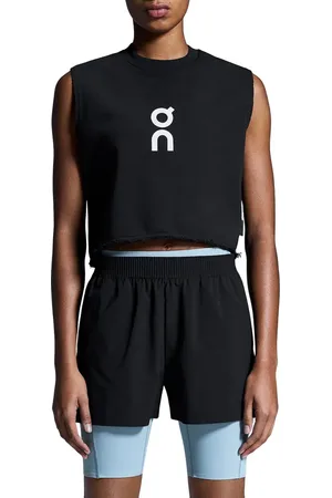 On Running Club Logo Crop Muscle Tank in at Nordstrom, Size Medium