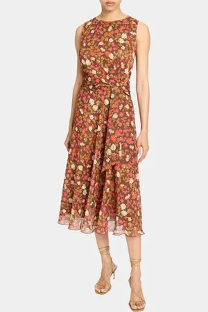 Santorelli CARMA Sleeveless Midi Dress in at Nordstrom, Size 16