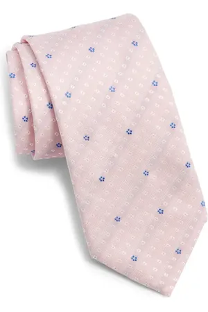 HUGO BOSS Floral Silk Blend Jacquard Tie in at Nordstrom