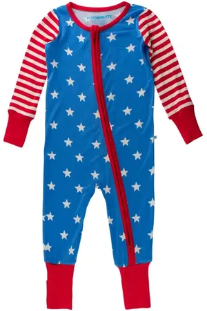 RUGGEDBUTTS SoftSnooze Baby Boys Convertible One Piece Pajamas in at Nordstrom, Size 12-18M
