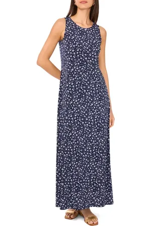 Vince Camuto Floral Sleeveless Jersey Maxi Dress in at Nordstrom, Size Xx-Small