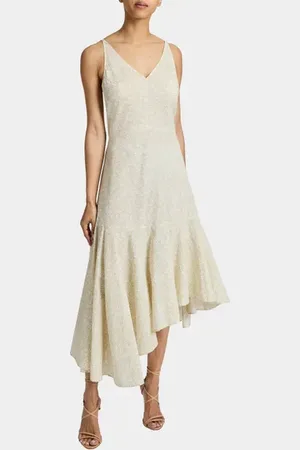Santorelli DAVIN Fit and Flare Midi Dress in at Nordstrom, Size 4