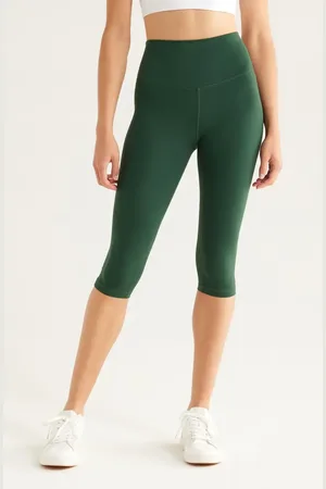 Zella Studio Luxe High Waist Capri Leggings in at Nordstrom, Size X-Small