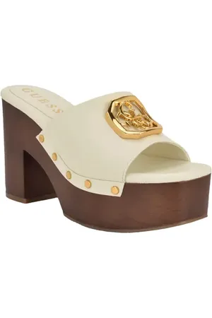 Guess Qisha Platform Slide Sandal in at Nordstrom, Size 6.5