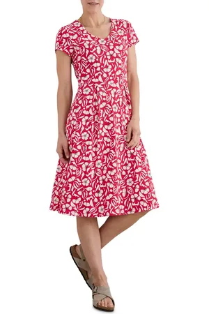 Seasalt Cornwall Pier View Jersey Fit & Flare Dress in at Nordstrom, Size 12 Us
