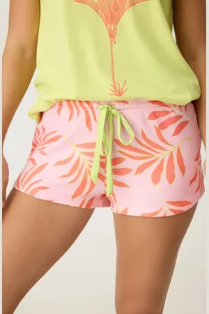 P.J.Salvage Electric Summer Pajama Shorts in at Nordstrom, Size Small