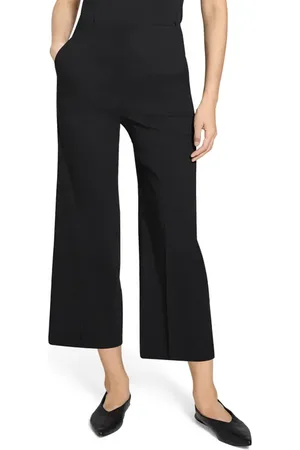THEORY Clean Terena Wide Leg Crop Pants in at Nordstrom, Size 00