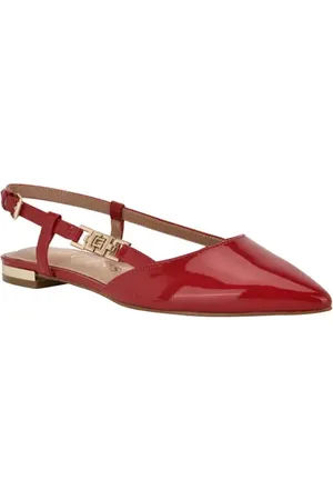 Guess Franie Pointed Toe Slingback Flat in at Nordstrom, Size 6.5