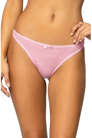 Edikted Darcie Sheer Lace Thong in at Nordstrom, Size Medium