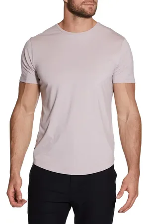 Cuts AO Curve Hem Cotton Blend T-Shirt in at Nordstrom, Size X-Large