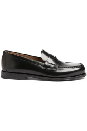 Prada Logo Penny Loafer in at Nordstrom, Size 12Us