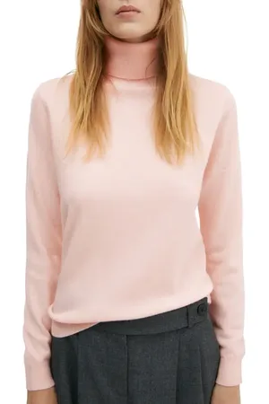 MANGO Turtleneck Cashmere Sweater in at Nordstrom, Size Large