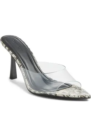 Open Edit Piper Snakeskin Embossed Sandal in at Nordstrom, Size 8