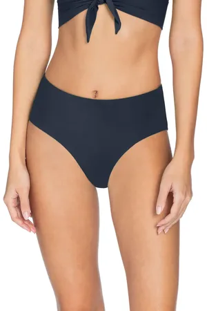 Robin Piccone Ava High Waist Bikini Bottoms in at Nordstrom, Size Large