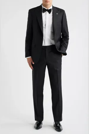 Heritage Gold Peaked Lapel Wool Tuxedo at Nordstrom, Size 41 Regular
