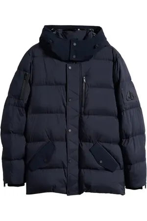 Moose Knuckles Everest 3Q Quilted Down Hooded Jacket in at Nordstrom, Size Xx-Large
