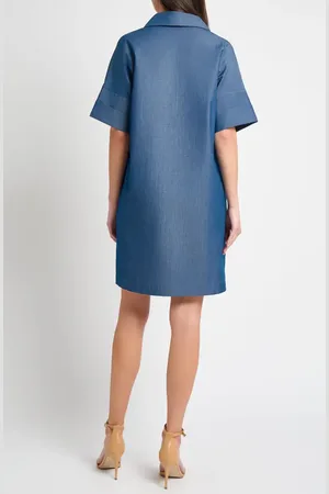 Ming Wang A-Line Shift Dress in at Nordstrom, Size Xx-Small