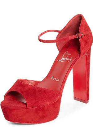 Christian Louboutin Sandaloo Peep-Toe Sandal in at Nordstrom, Size 8Us