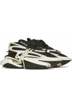 Balmain Unicorn low-top sneakers in neoprene and leather in at Nordstrom, Size 44