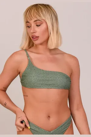 OOSC Sahara Cold Shoulder Bikini Top at Nordstrom, Size Large