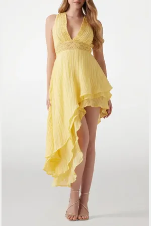 Guess Danny Asymmetric Hem Dress in at Nordstrom, Size X-Small