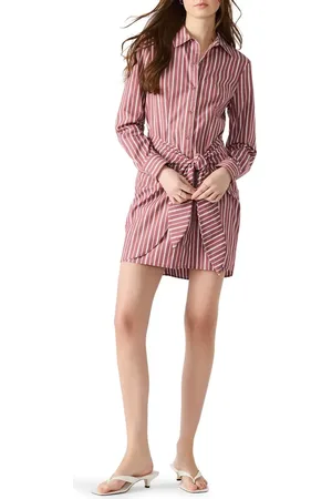 Steve Madden Alison Long Sleeve Shirtdress in at Nordstrom, Size Small