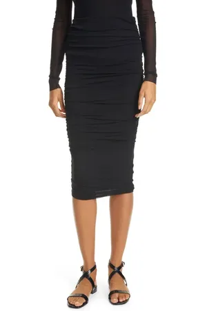 FUZZI Ruched Tulle Skirt in at Nordstrom, Size Medium