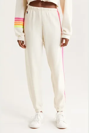 AVIATOR NATION Stripe Sweatpants in at Nordstrom, Size X-Large