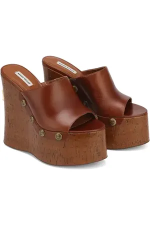 Naked Wolfe Tulip Platform Wedge Slide Sandal in at Nordstrom, Size 6Us