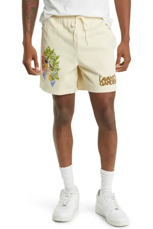 Coney Island Picnic Portrait Mesh Drawstring Shorts in at Nordstrom, Size Xx-Large